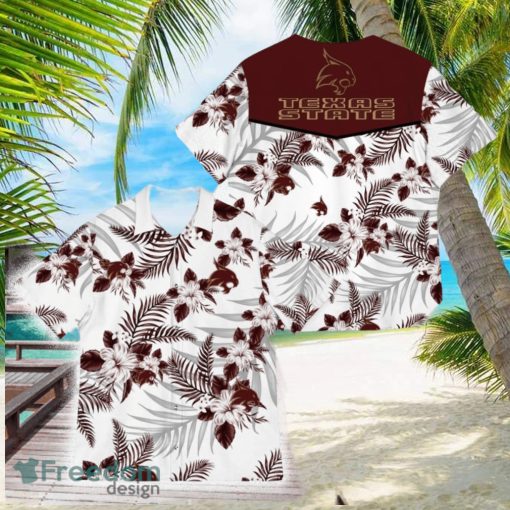 Texas State Bobcats Sports American Handmade 3D Hawaiian Shirt For Men Women Gifts New Trending Teams Shirt Hollidays