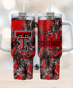 Texas Tech Red Raiders Realtree Hunting 40oz Tumbler