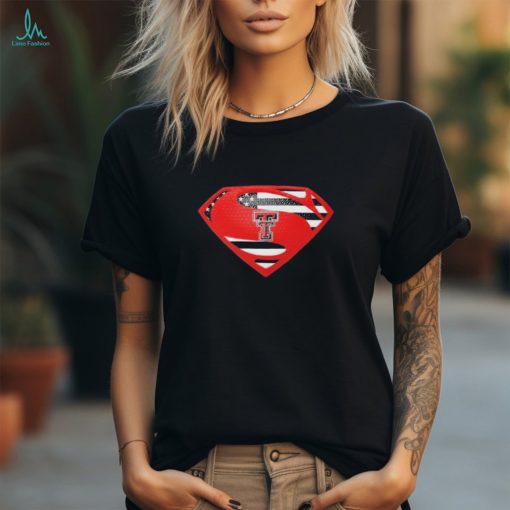 Texas Tech Red Raiders Superman logo shirt