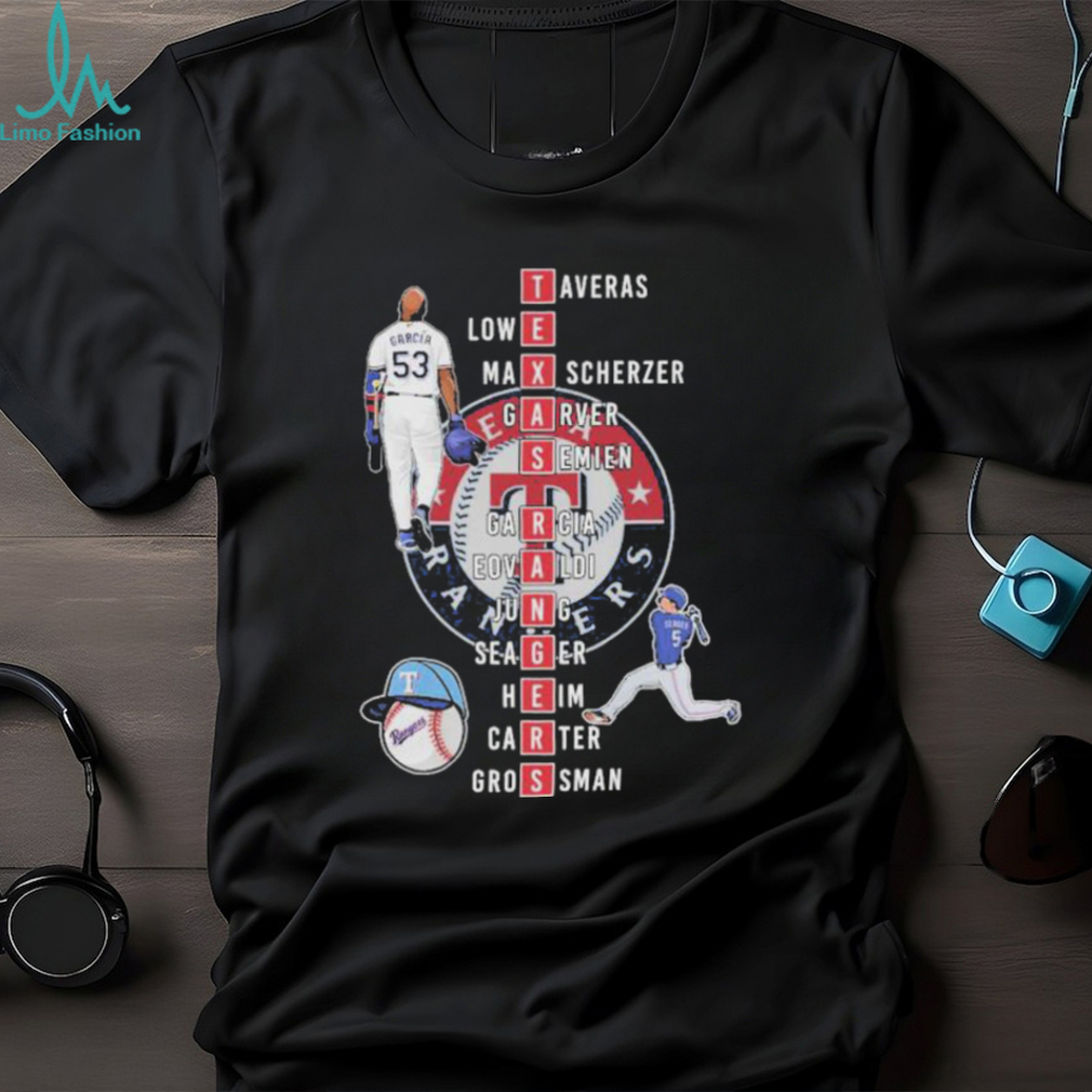 Texas rangers taveras lowe max scherzer farver semien shirt Texas rangers taveras lowe max scherzer farver semien shirt