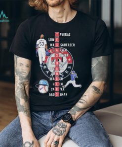 Texas rangers taveras lowe max scherzer farver semien shirt