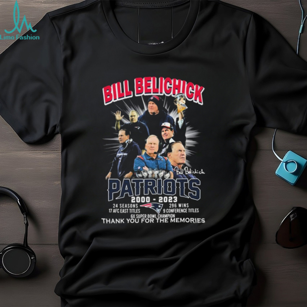 Thank You Coach Bill Belichick 2000 2023 Career Highlights And Awards Signatures Shirt Thank You Coach Bill Belichick 2000 2023 Career Highlights And Awards Signatures Shirt
