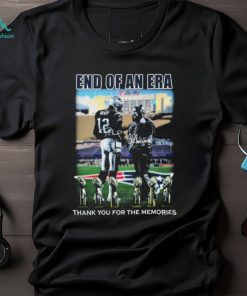 Thank You Tom Brady And Bill Belichick End Of An Era New England Patriots Signatures Shirt
