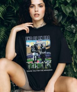 Thank You Tom Brady And Bill Belichick End Of An Era New England Patriots Signatures Shirt
