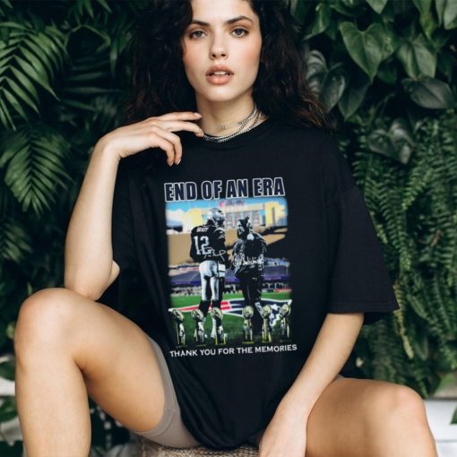 Thank You Tom Brady And Bill Belichick End Of An Era New England Patriots Signatures Shirt
