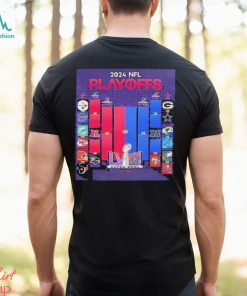 The 2024 NFL Playoffs Matchups Are Set Race To Super Bowl LVIII In Las Vegas Shirt
