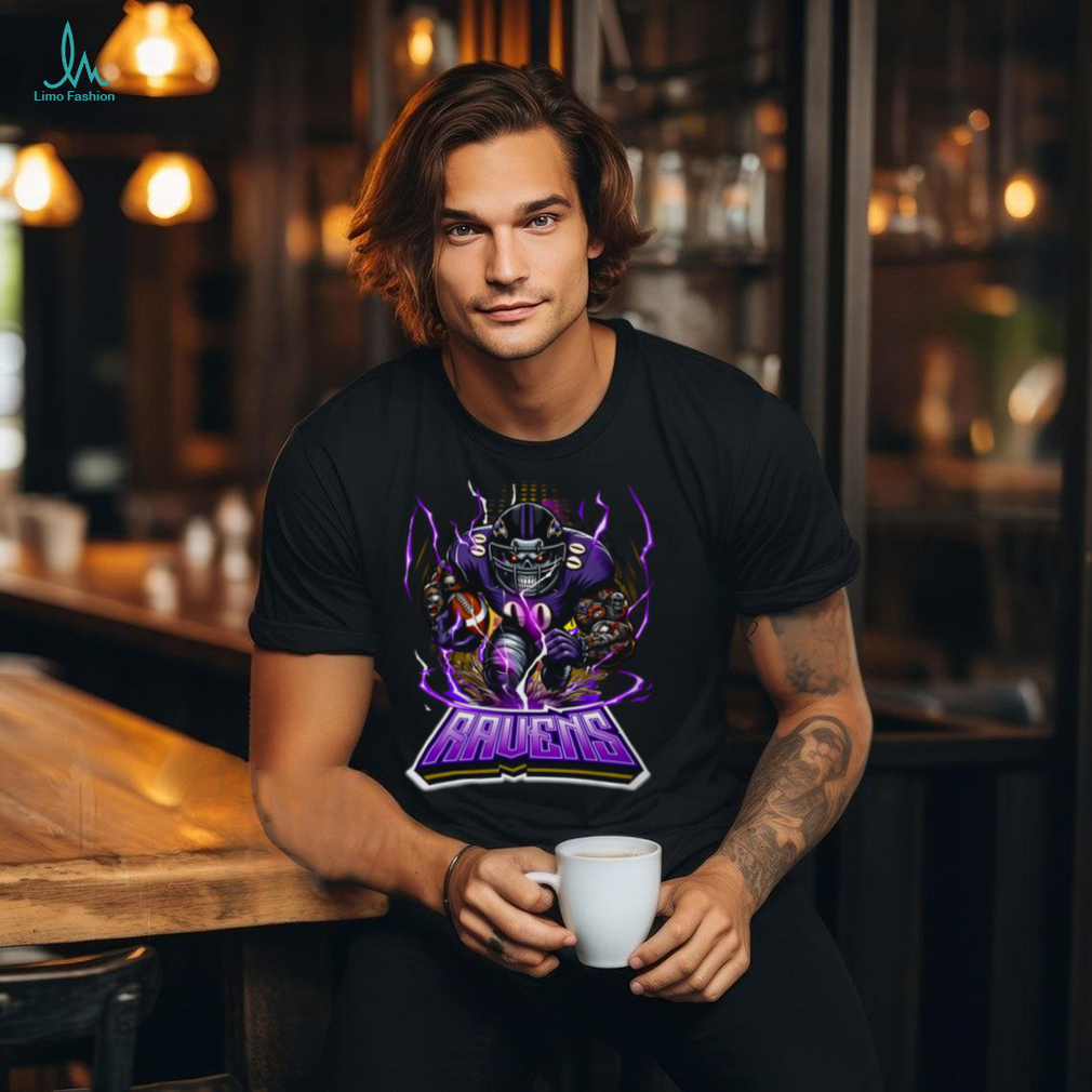The Baltimore Team Ravens Mascots Football 2024 Football T Shirt The Baltimore Team Ravens Mascots Football 2024 Football T Shirt