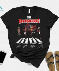The Buccaneers Team Abbey Road 2023 2024 Playoffs Signatures Shirt