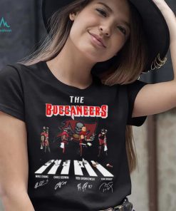 The Buccaneers Team Abbey Road 2023 2024 Playoffs Signatures Shirt