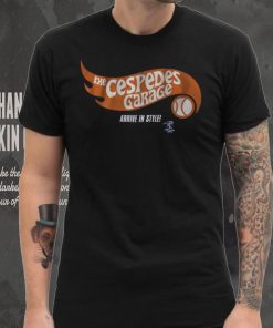 The Cespedes Garage Shirt, hoodie, sweater, long sleeve and tank top The Cespedes Garage Shirt