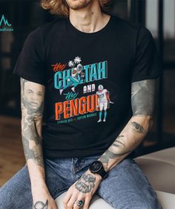 The Cheetah And The Penguin Miami Dolphins Tyreek Hill And Jaylen Waddle T shirt
