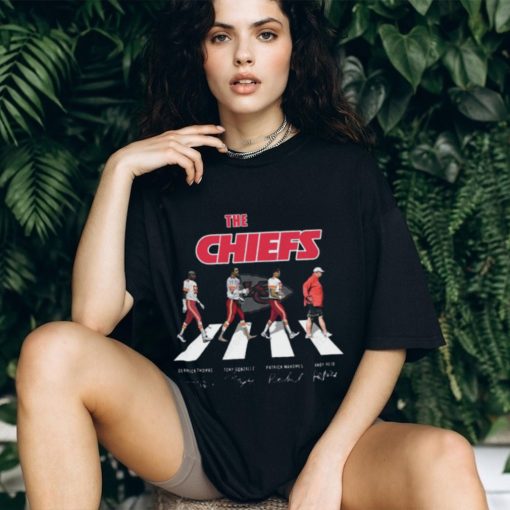 The Chiefs Abbey Road Beatles Kansas City Football Shirt