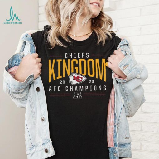 The Chiefs Kingdom Kansas City Chiefs 2023 AFC Champions Unisex T Shirt