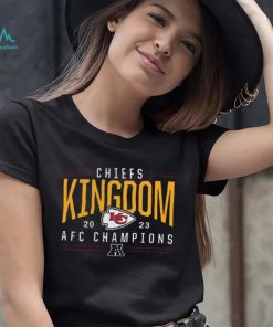 The Chiefs Kingdom Kansas City Chiefs 2023 AFC Champions Unisex T Shirt