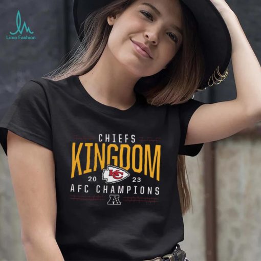 The Chiefs Kingdom Kansas City Chiefs 2023 AFC Champions Unisex T Shirt