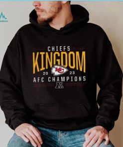 The Chiefs Kingdom Kansas City Chiefs 2023 AFC Champions Unisex T Shirt