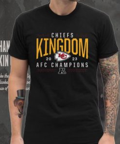 The Chiefs Kingdom Kansas City Chiefs 2023 AFC Champions Unisex T Shirt