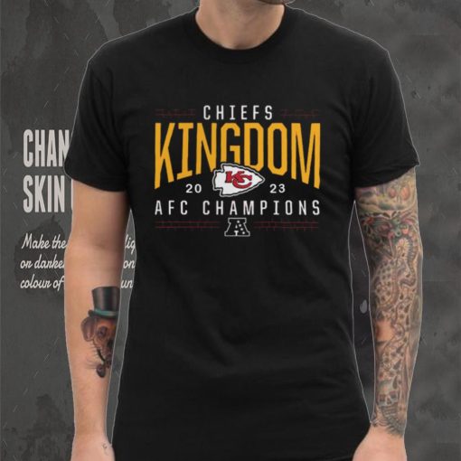 The Chiefs Kingdom Kansas City Chiefs 2023 AFC Champions Unisex T Shirt