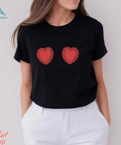 The Doily Hearts Shirt
