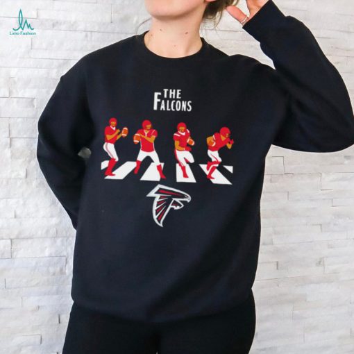 The Falcons outline player Atlanta Falcons football logo 2024 shirt