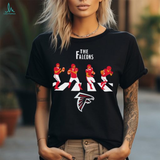 The Falcons outline player Atlanta Falcons football logo 2024 shirt