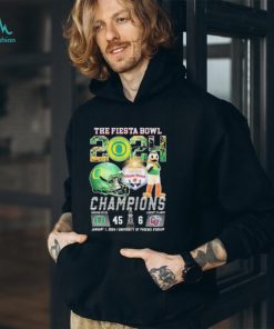 The Fiesta Bowl 2024 Champions Oregon Ducks 45 6 Liberty Flames January 12024 T Shirt