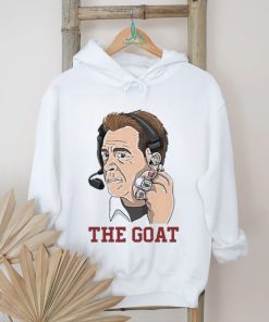 The Goat Nick Saban Coach Shirt