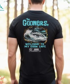 The Gooners Welcome To My Goon Cave Shirt, hoodie, sweater, long sleeve and tank top The Gooners Welcome To My Goon Cave Shirt