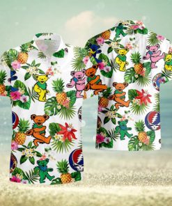 The Grateful Dead Rock Band Full Printed Hawaiian Shirt And Short