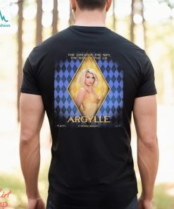 The Greater The Spy The Bigger The Lie Dua Lipa As LaGrange In Argylle Movie Official Poster Shirt