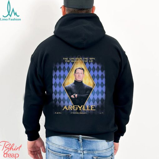 The Greater The Spy The Bigger The Lie John Cena As Wyatt In Argylle Movie Shirt