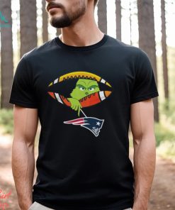 The Grinch Hold New England Patriots Football Logo Shirt, hoodie, sweater, long sleeve and tank top The Grinch Hold New England Patriots Football Logo Shirt