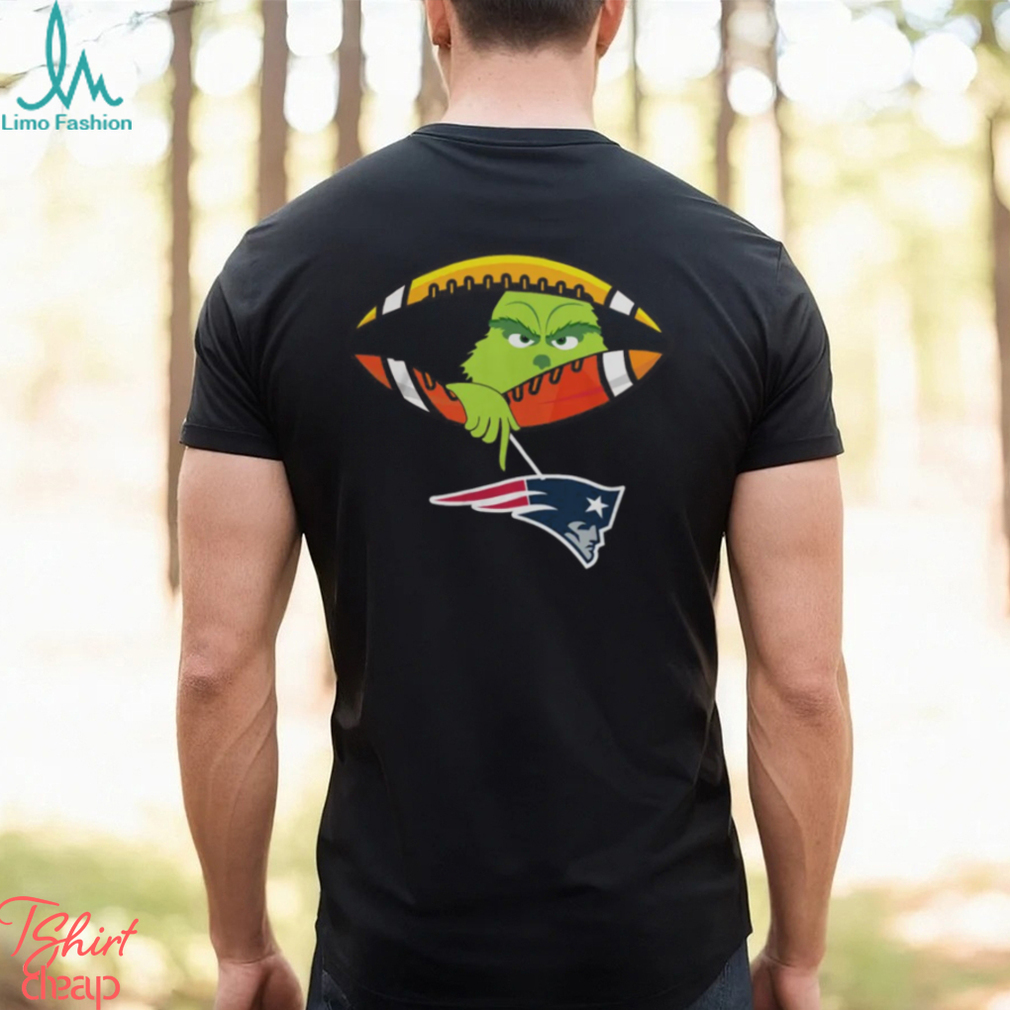 The Grinch Hold New England Patriots Football Logo Shirt The Grinch Hold New England Patriots Football Logo Shirt
