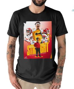 The Kansas City Chiefs Move On To Play In Their 6th Straight AFC Championship Game T shirt