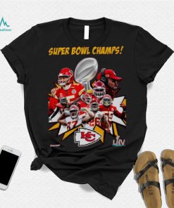 The Kansas City Chiefs Super Bowl Champs graphic shirt