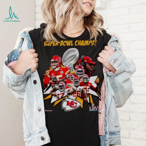 The Kansas City Chiefs Super Bowl Champs graphic shirt