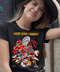 The Kansas City Chiefs Super Bowl Champs graphic shirt