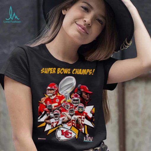 The Kansas City Chiefs Super Bowl Champs graphic shirt