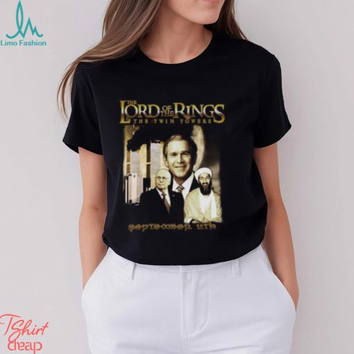 The Lord Of The Rings The Twin Towers September 11th Shirt