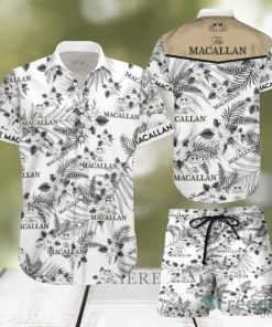 The Macallan Whisky Hawaiian Shirts And Short Summer Beach Set