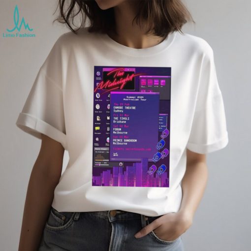 The Midnight Summer Tour 2024 Poster shirt