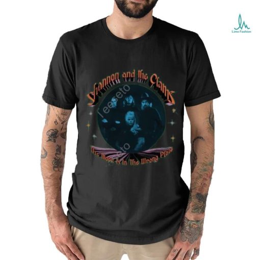 The Moon Is In The Wrong Place Album Cover shirt