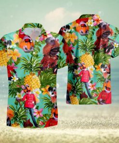 The Muppet Show Floyd Pepper Tropical Hawaiian Shirt And Short