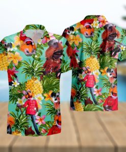 The Muppet Show Floyd Pepper Tropical Hawaiian Shirt And Short