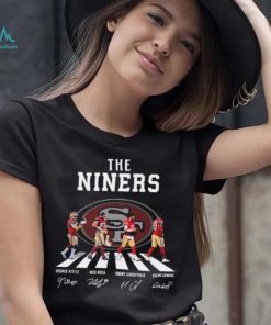 The Niners 49ers Abbey Road 2023 2024 Playoffs Signatures Shirt