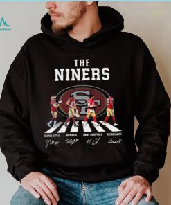 The Niners 49ers Abbey Road 2023 2024 Playoffs Signatures Shirt