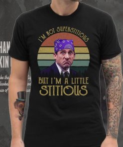 The Office Michael Scott I’m Not Superstitious But I Am A Little Stitious T Shirt