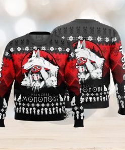 The Pack Princess Mononoke Ugly Christmas Sweater
