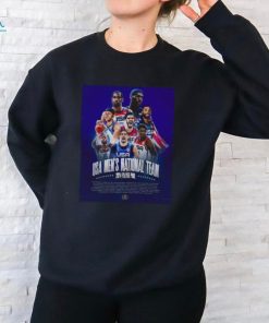 The Paris Player Pool USA Men’s National Team Members Name Lists T Shirt