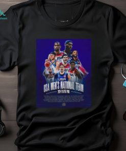 The Paris Player Pool USA Men’s National Team Members Name Lists Unique T Shirt